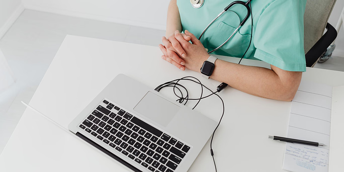 A Woman Researching The Truth About Getting the Abortion Pill Through Telehealth