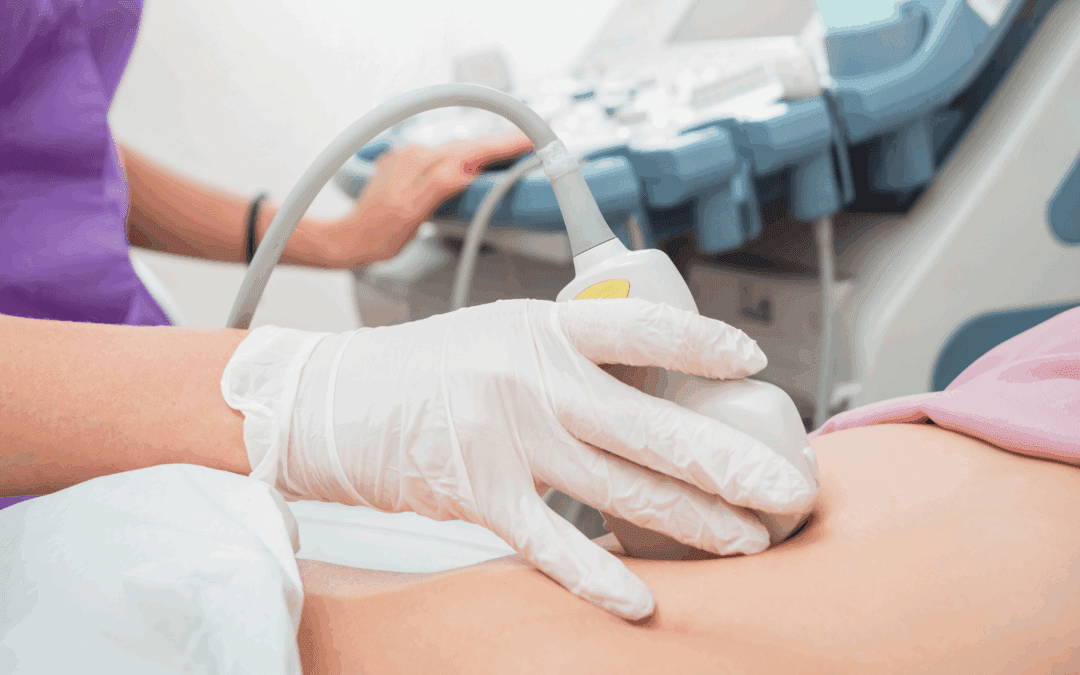 Woman learning about ectopic pregnancy